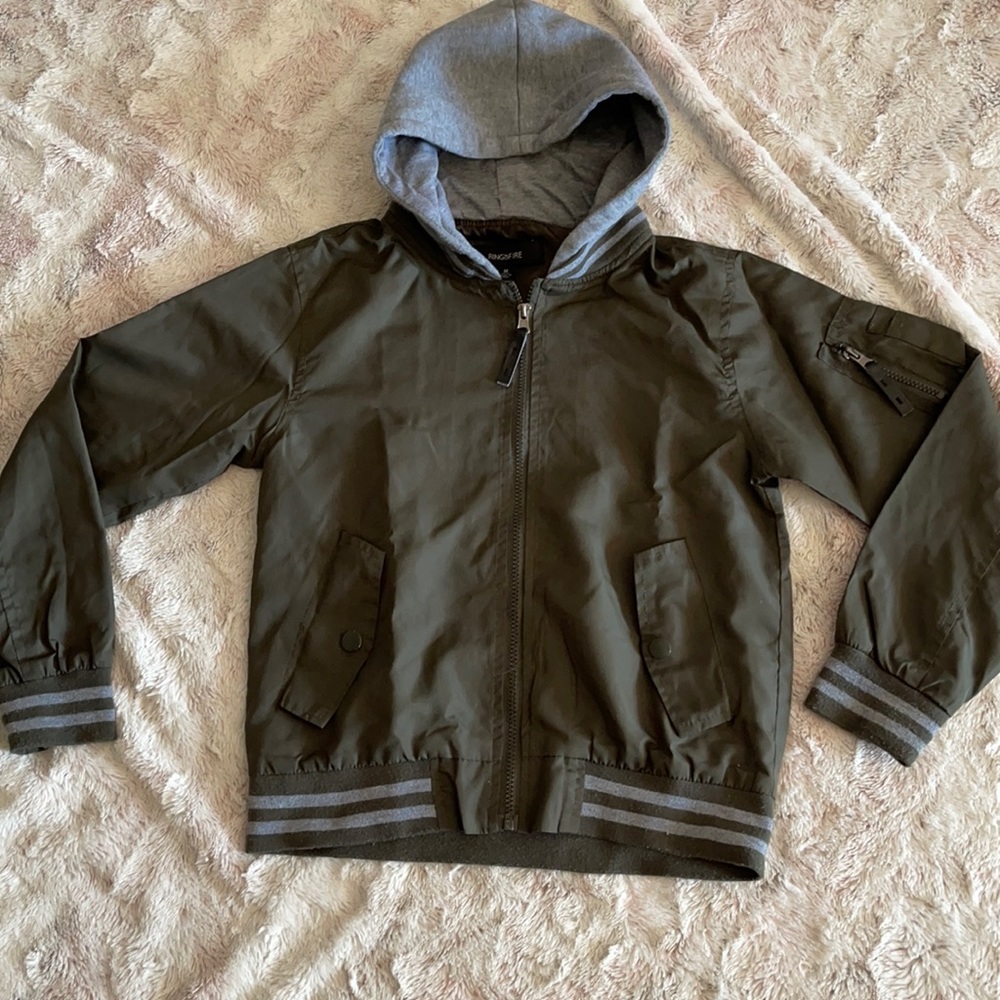 Ring of Fire hooded jacket